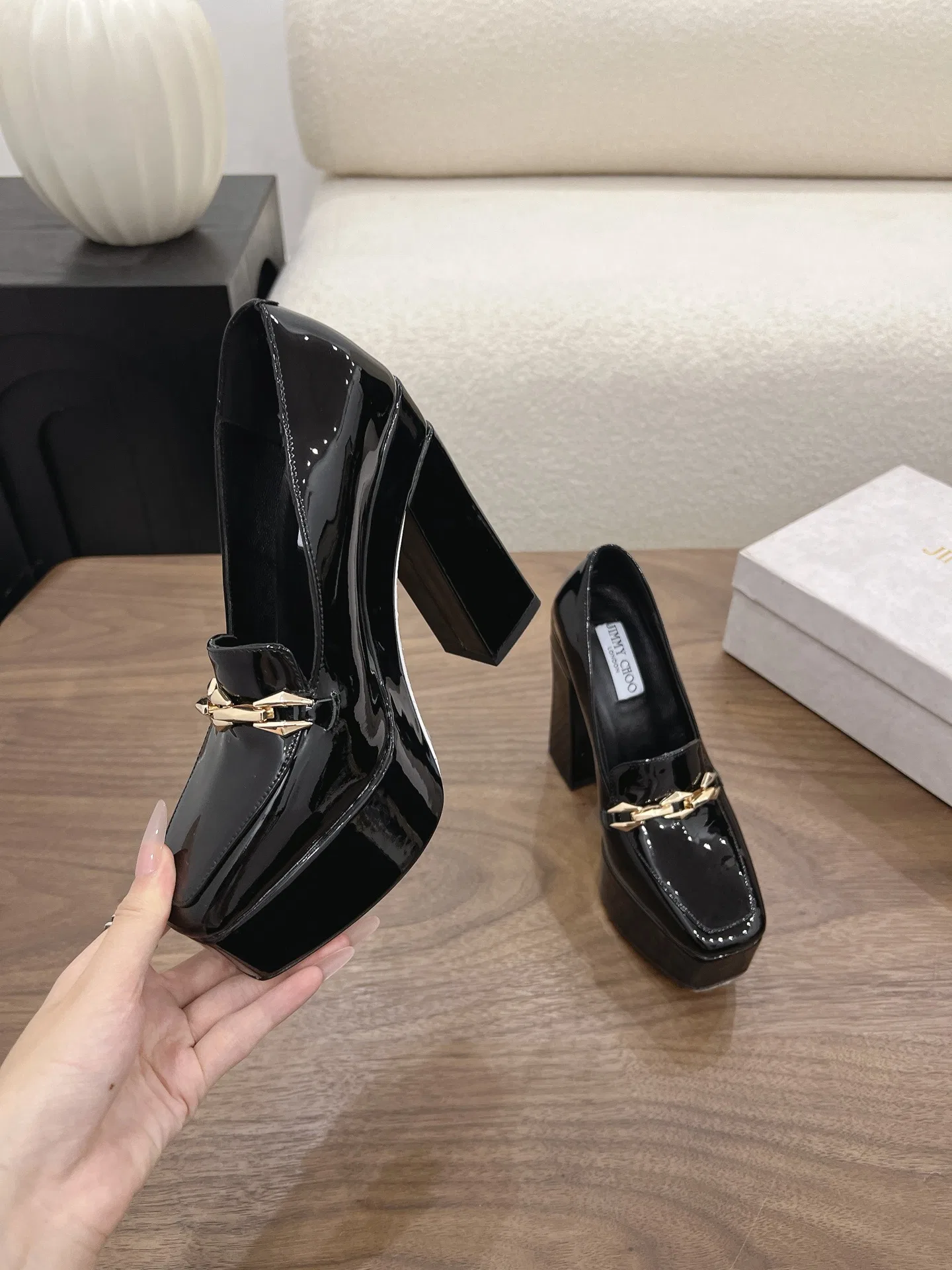JIMMY 27FW WFBLCZT 027 구두 12