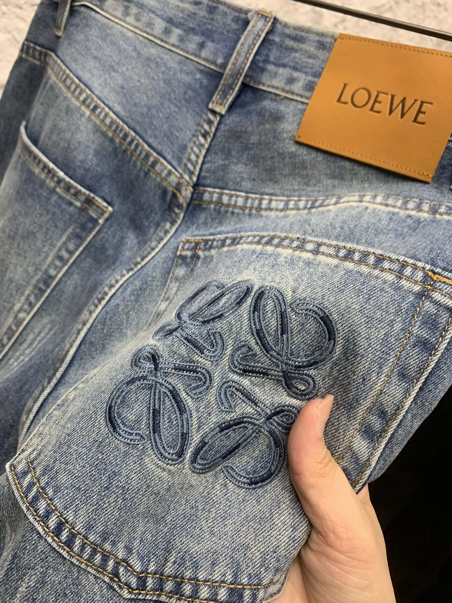 LOE 27FW IOMVBCF 005 데님팬츠 8