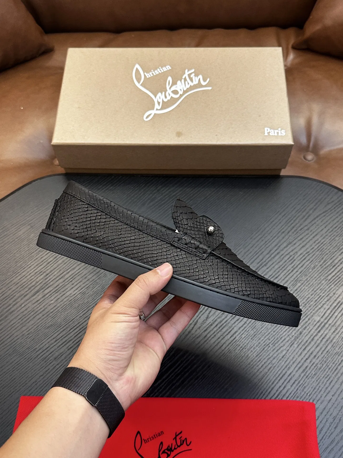 LOUBOUTIN 27FW EIYCUJO 002 로퍼 55