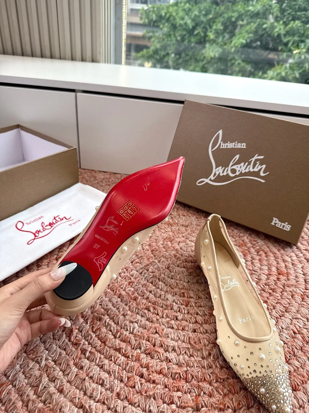 LOUBOUTIN 27FW MSFBUNF 008 구두 35