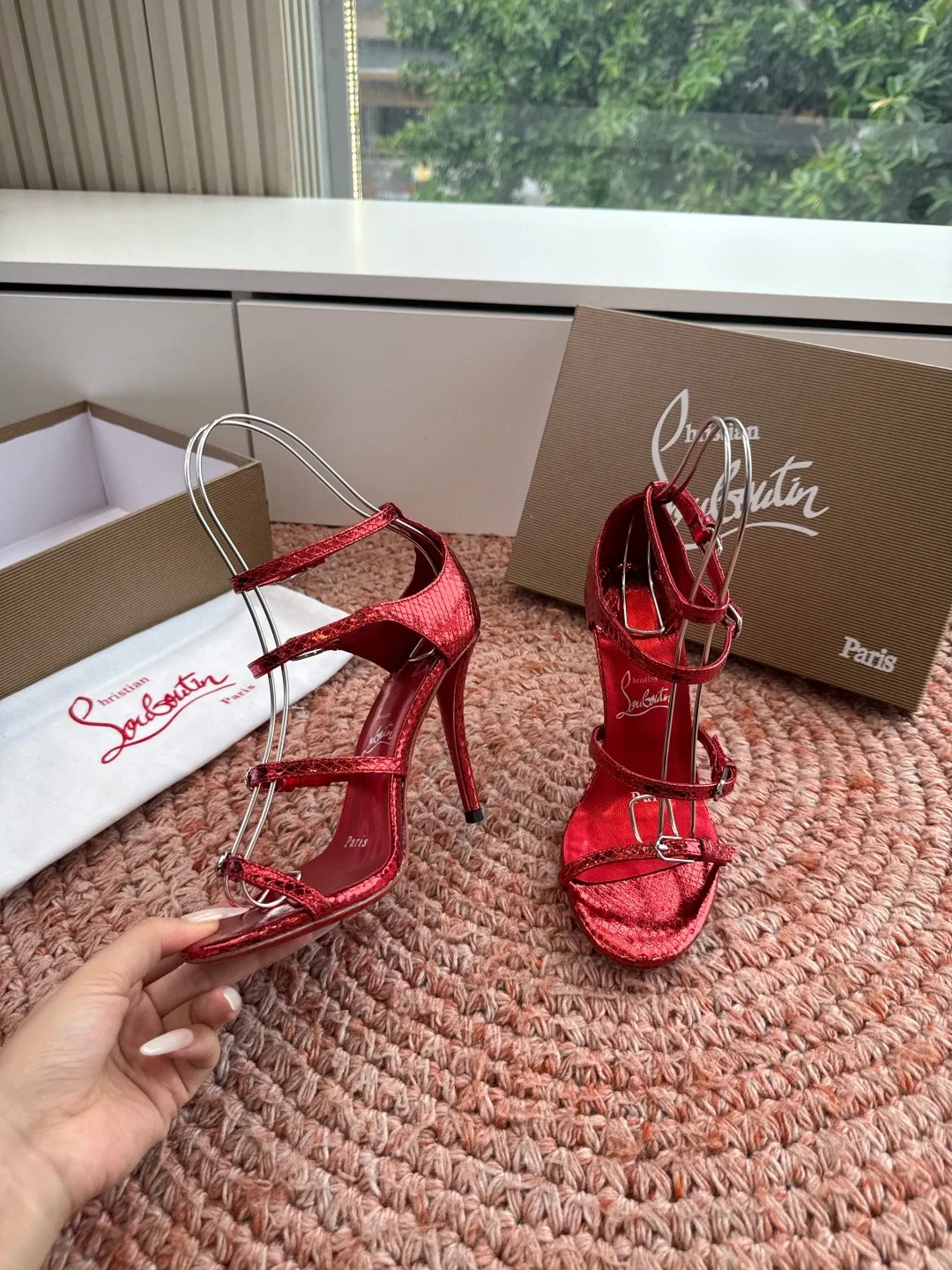 LOUBOUTIN 27FW MSFBUNF 010 구두 39