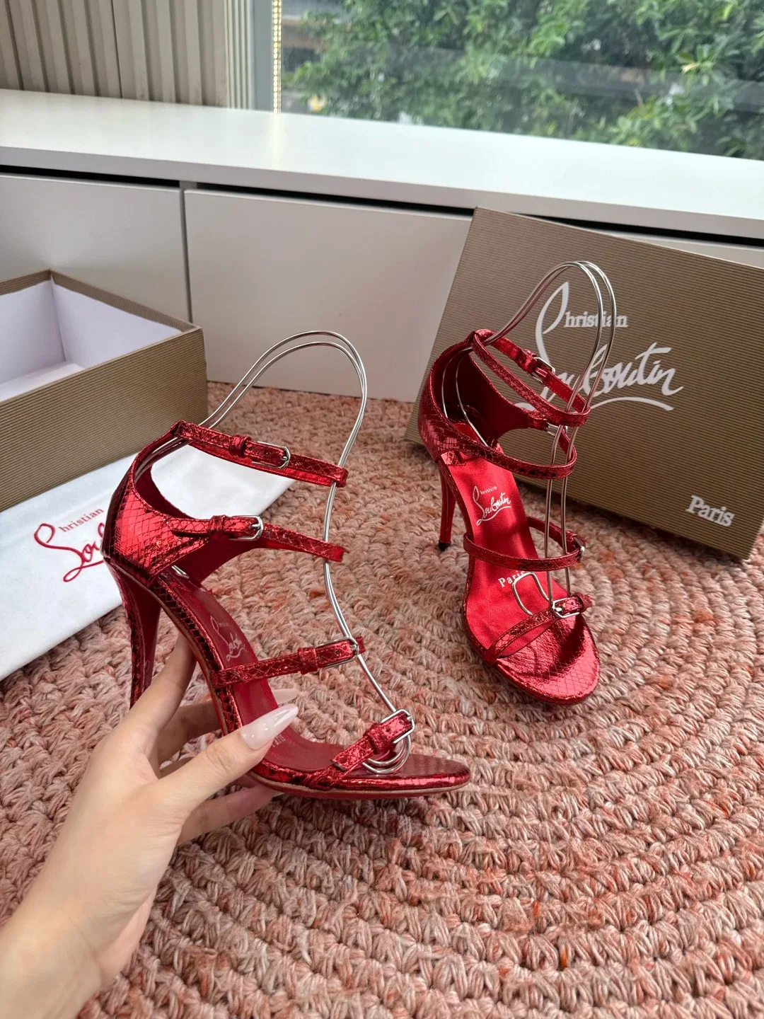 LOUBOUTIN 27FW MSFBUNF 010 구두 40