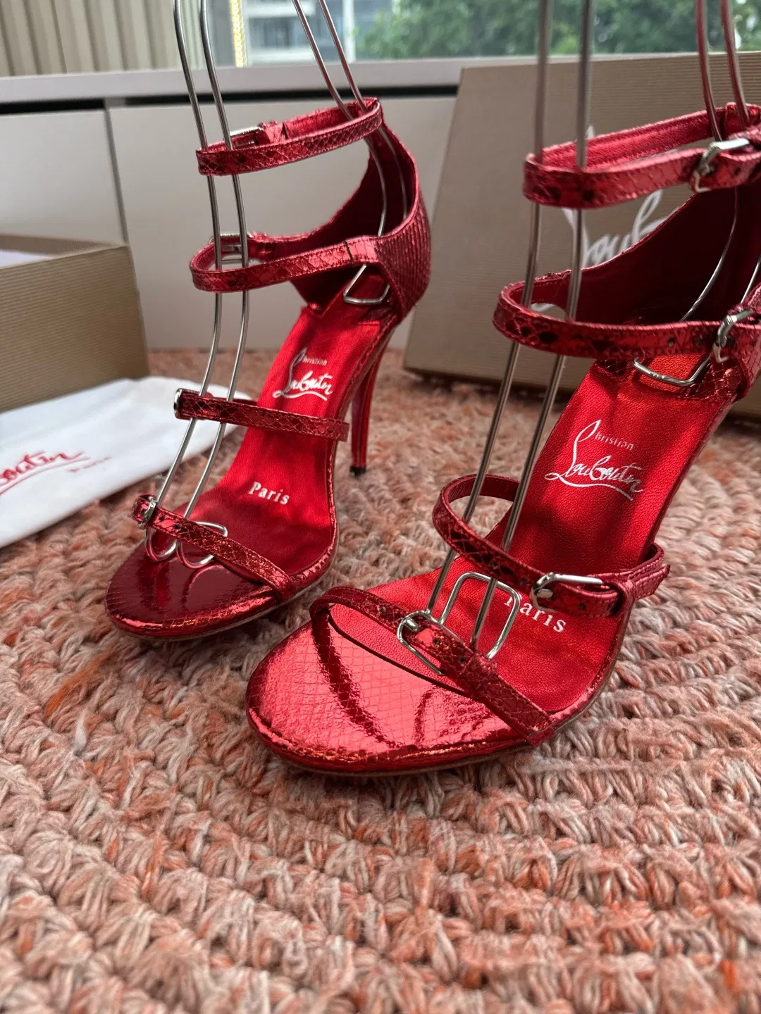 LOUBOUTIN 27FW MSFBUNF 010 구두 42