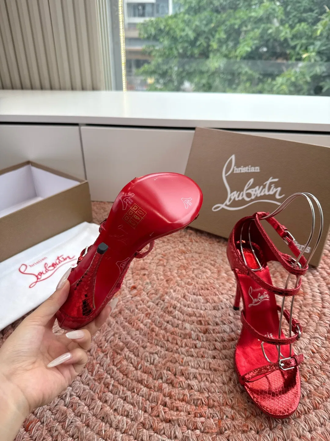 LOUBOUTIN 27FW MSFBUNF 010 구두 44