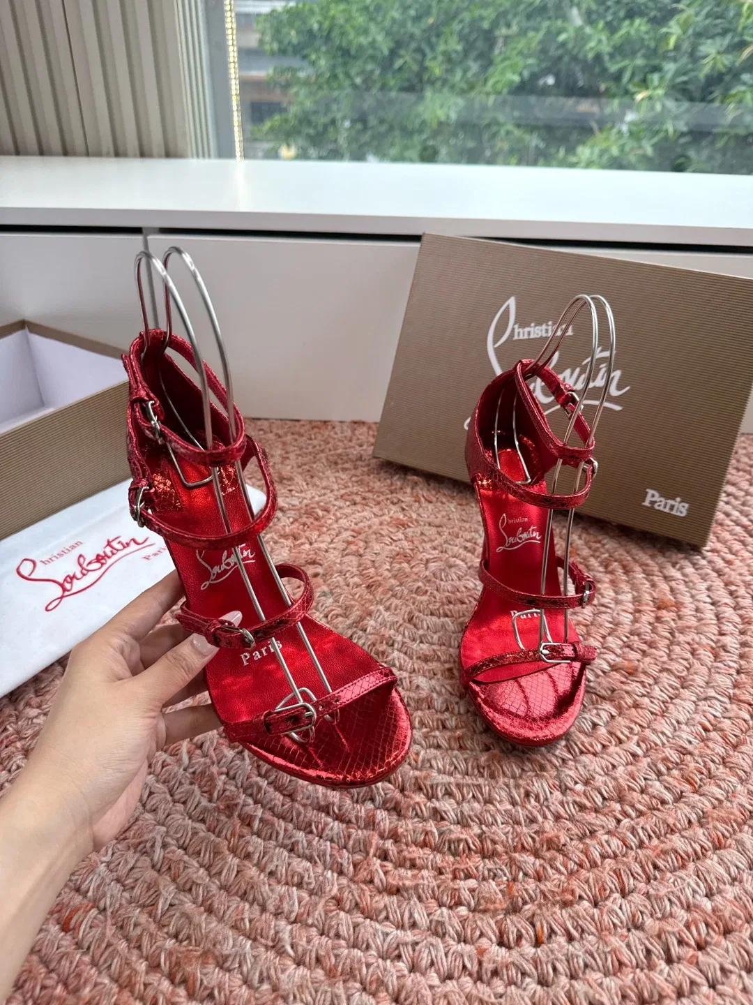 LOUBOUTIN 27FW MSFBUNF 010 구두 45