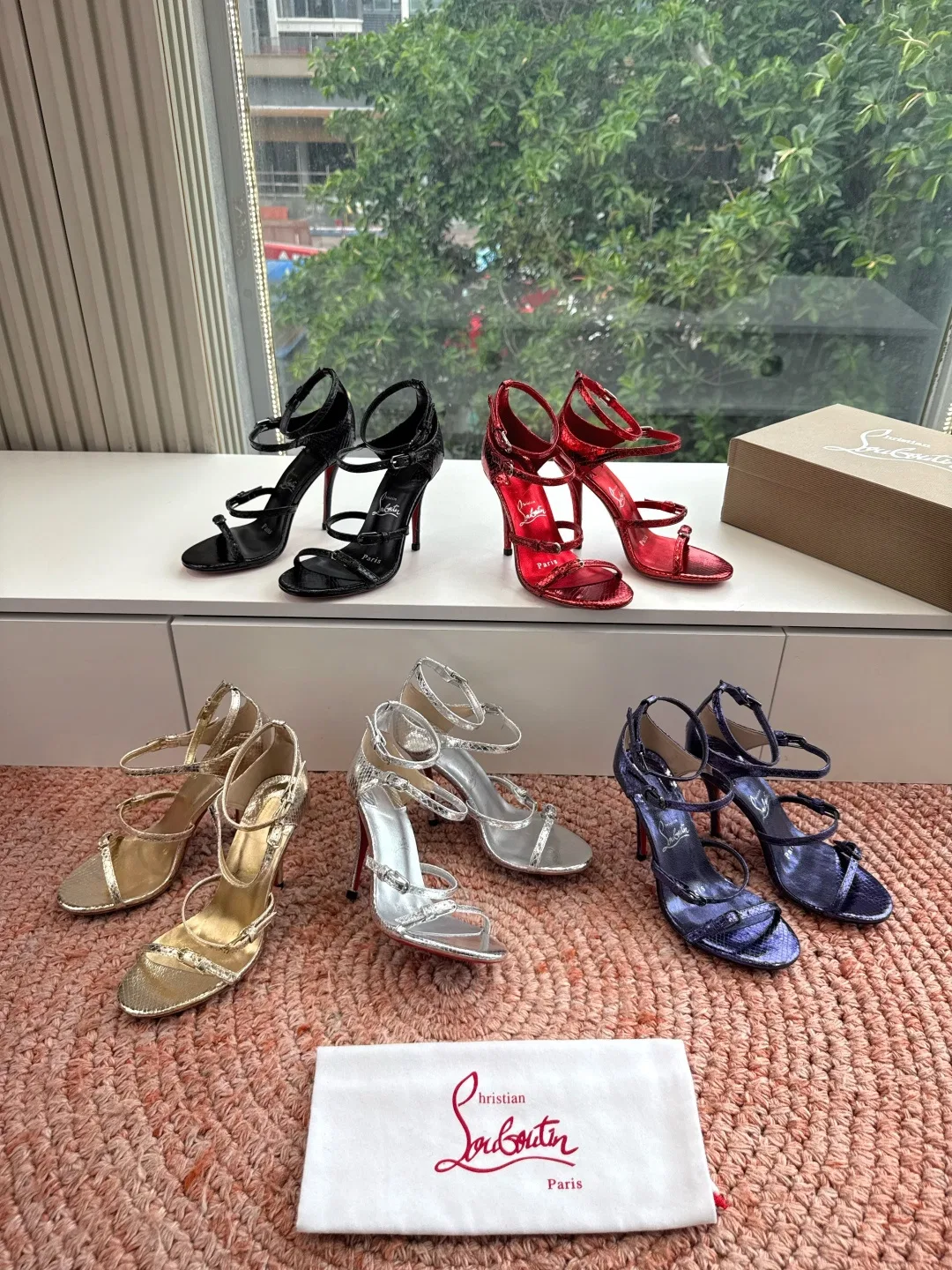 LOUBOUTIN 27FW MSFBUNF 010 구두 46