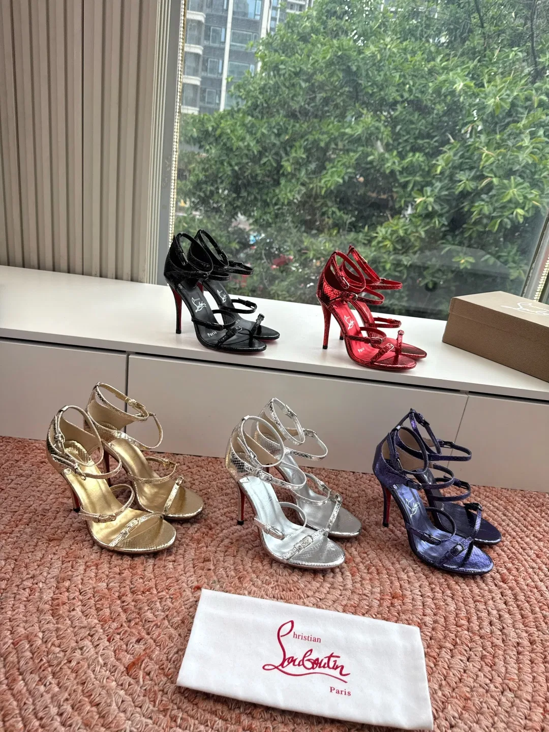 LOUBOUTIN 27FW MSFBUNF 010 구두 47