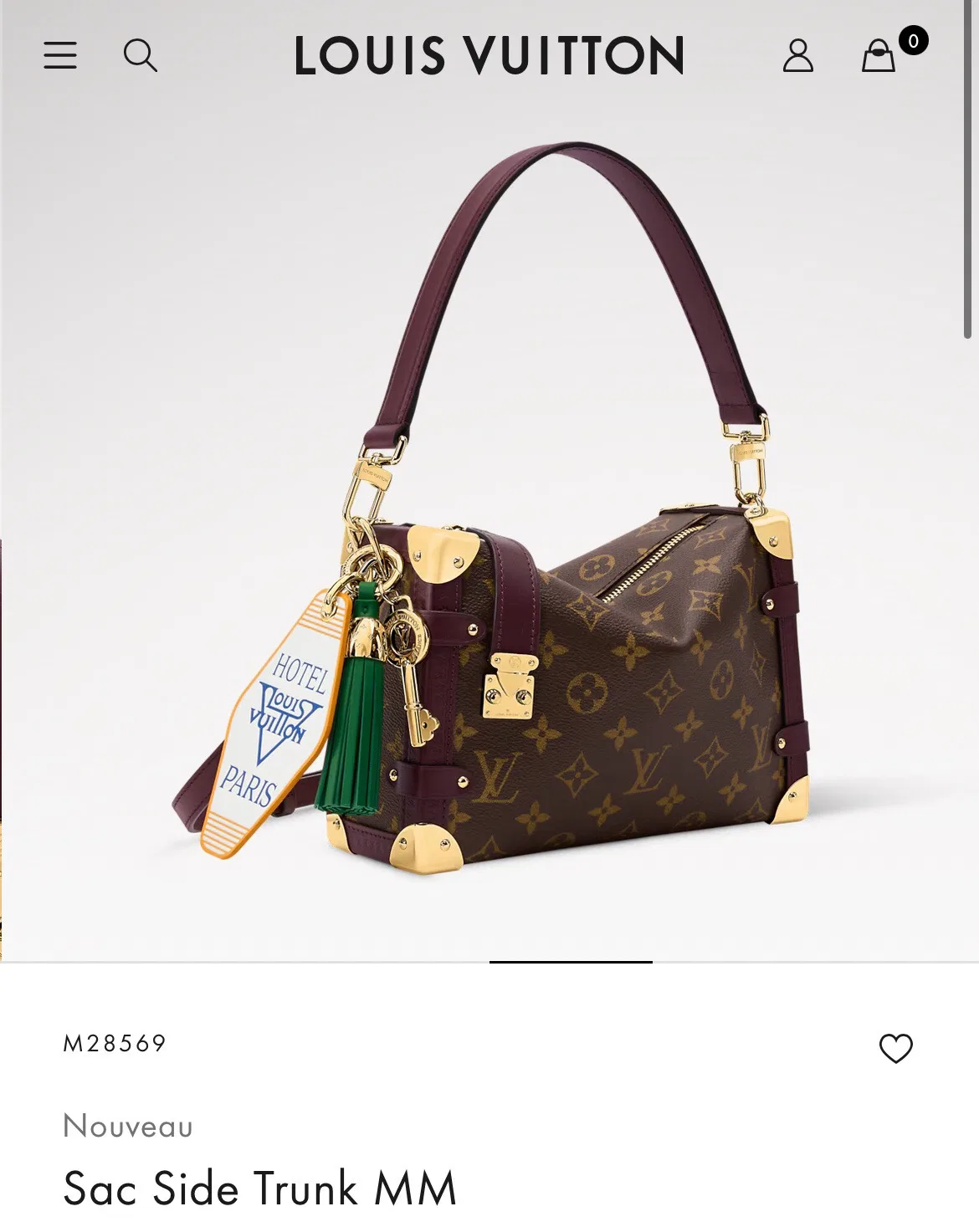 LV 27FW EJMGZXH 012 미니토트백 16