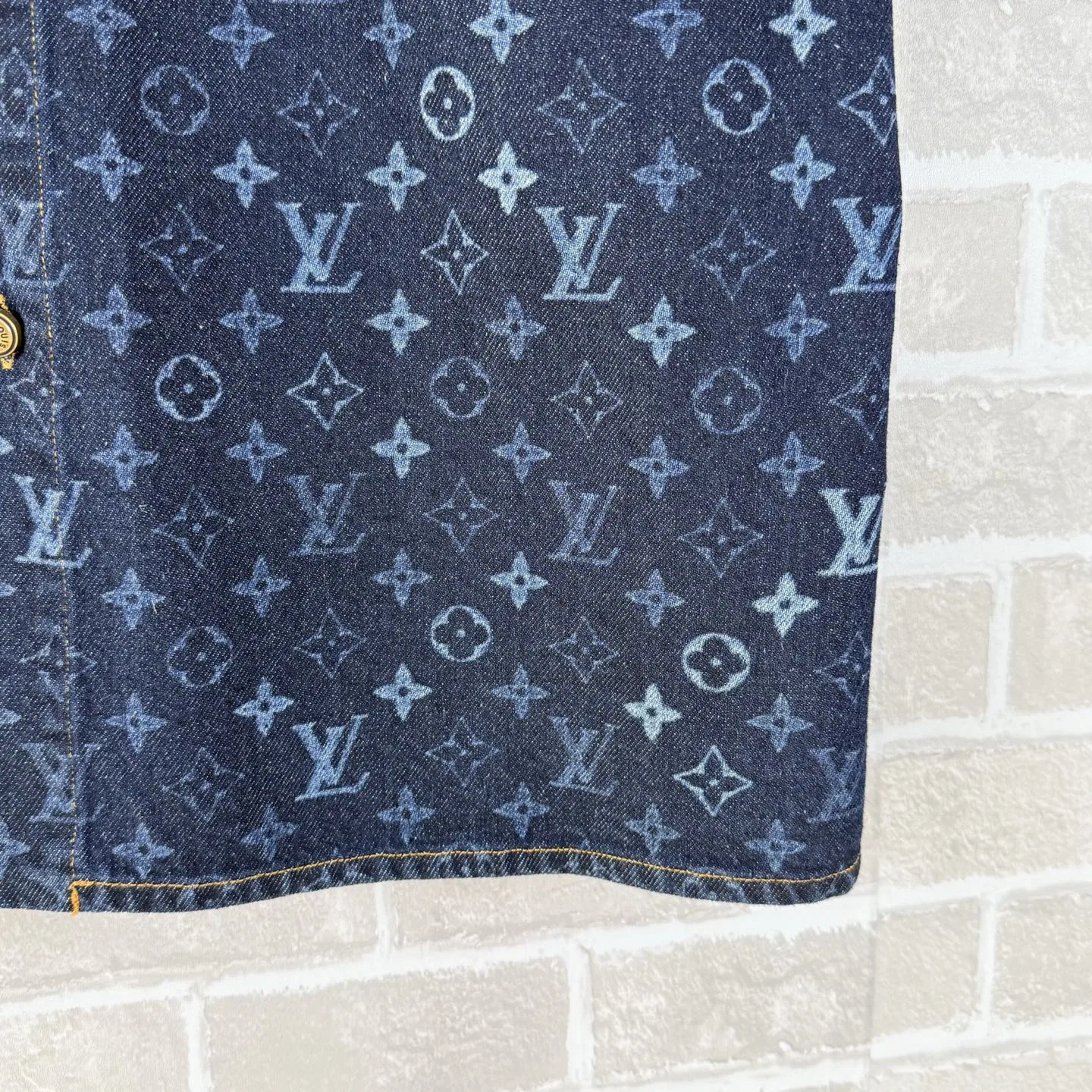 LV 27FW JBJVXGJ 009 데님반팔셔츠 7
