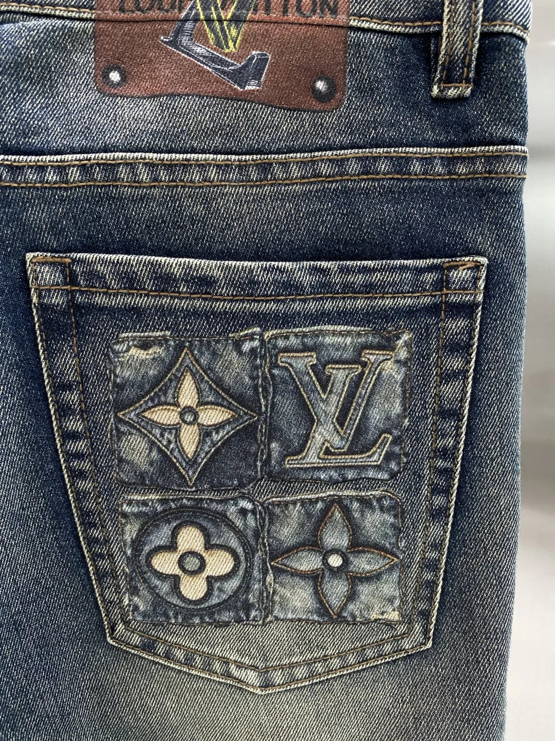 LV 27FW JBJVXGJ 180 데님팬츠 9