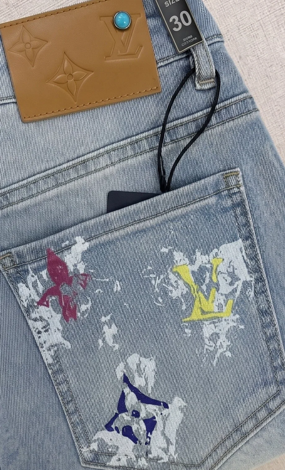 LV 27FW JBJVXGJ 310 데님팬츠 8