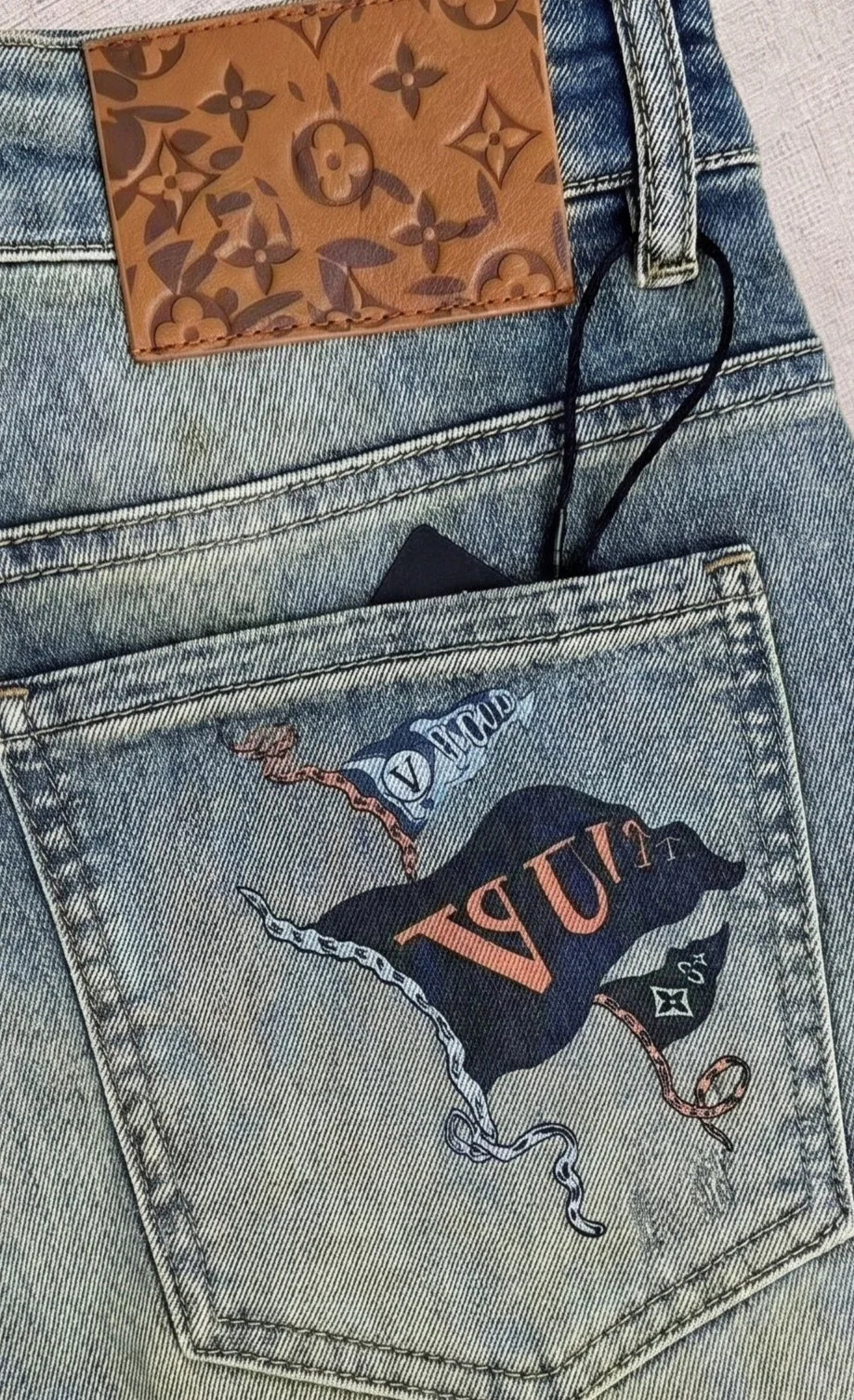 LV 27FW JBJVXGJ 312 데님팬츠 8
