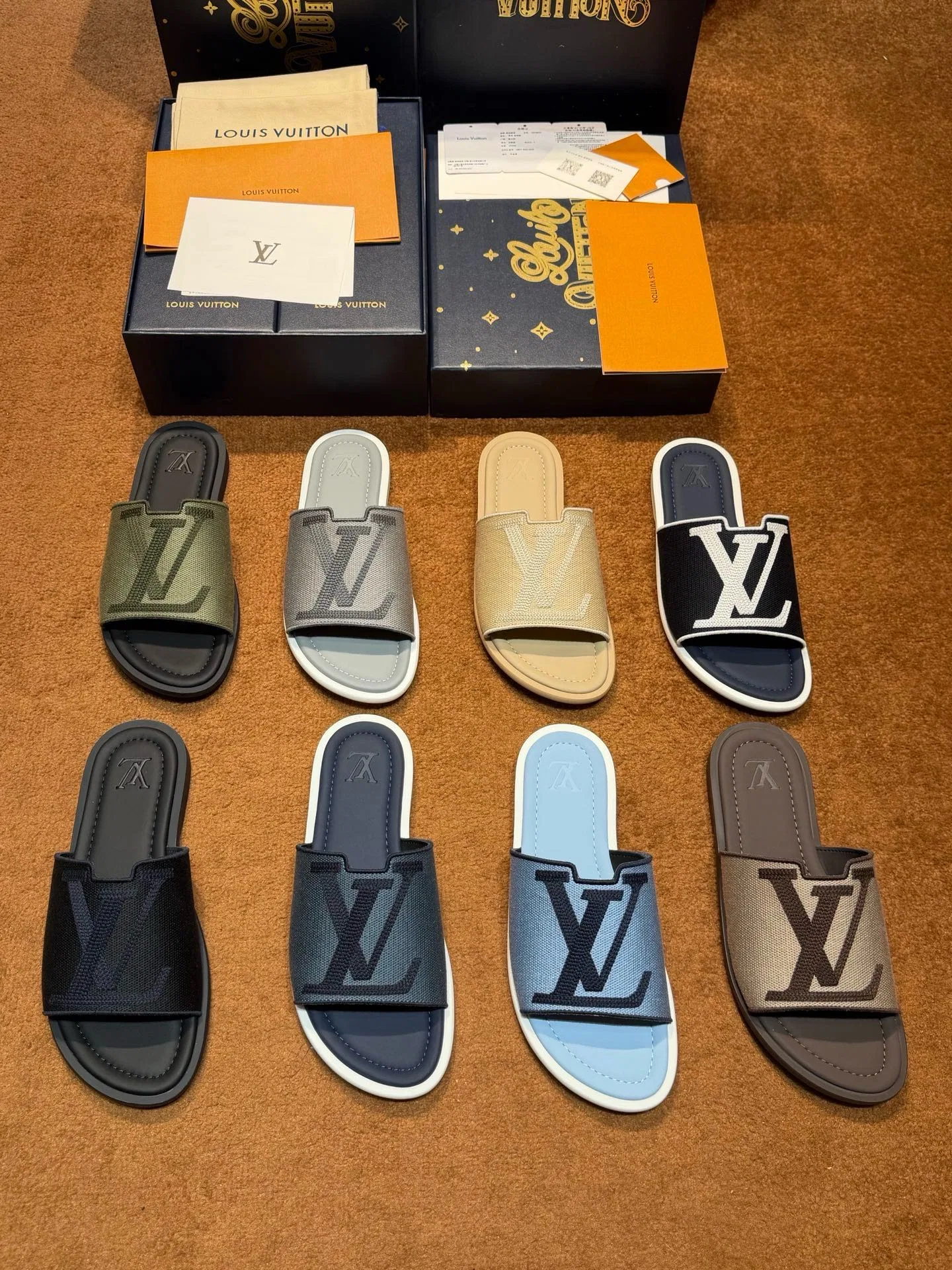 LV 27FW LDWAQLG 152 슬리퍼 37