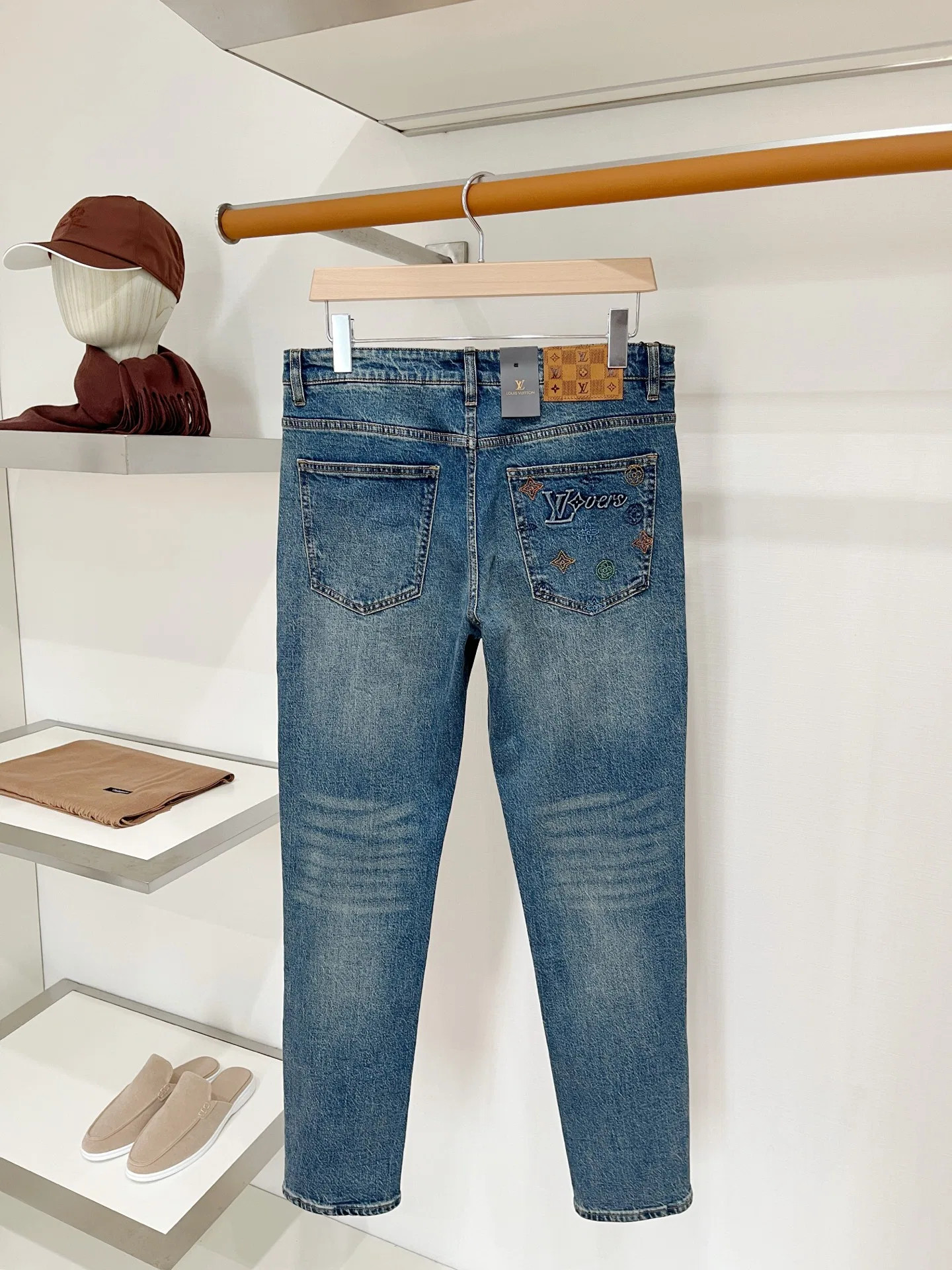 LV 27FW NODYQKY 009 데님팬츠 7