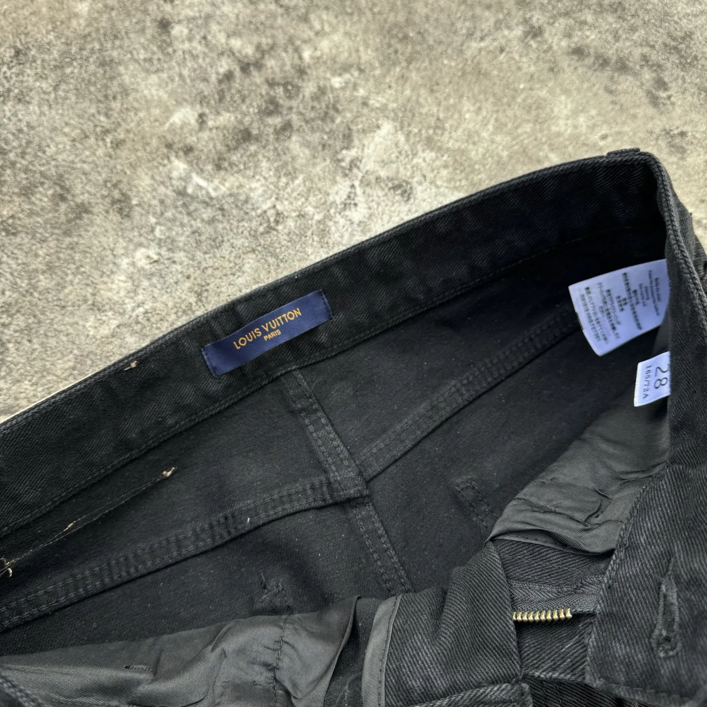 LV 27FW PXOPLTT 052 데님팬츠 7