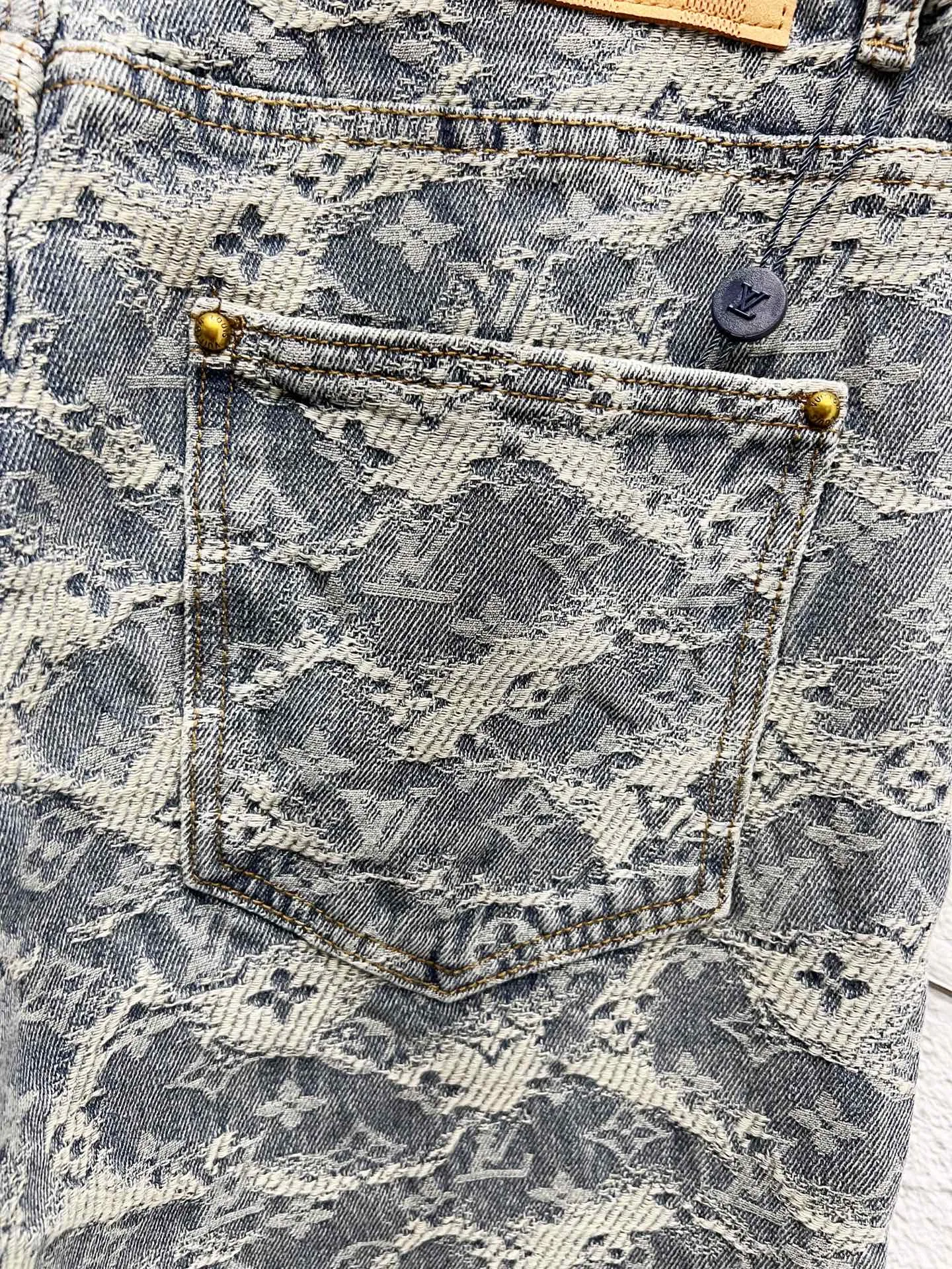 LV 27FW PXOPLTT 069 데님팬츠 8