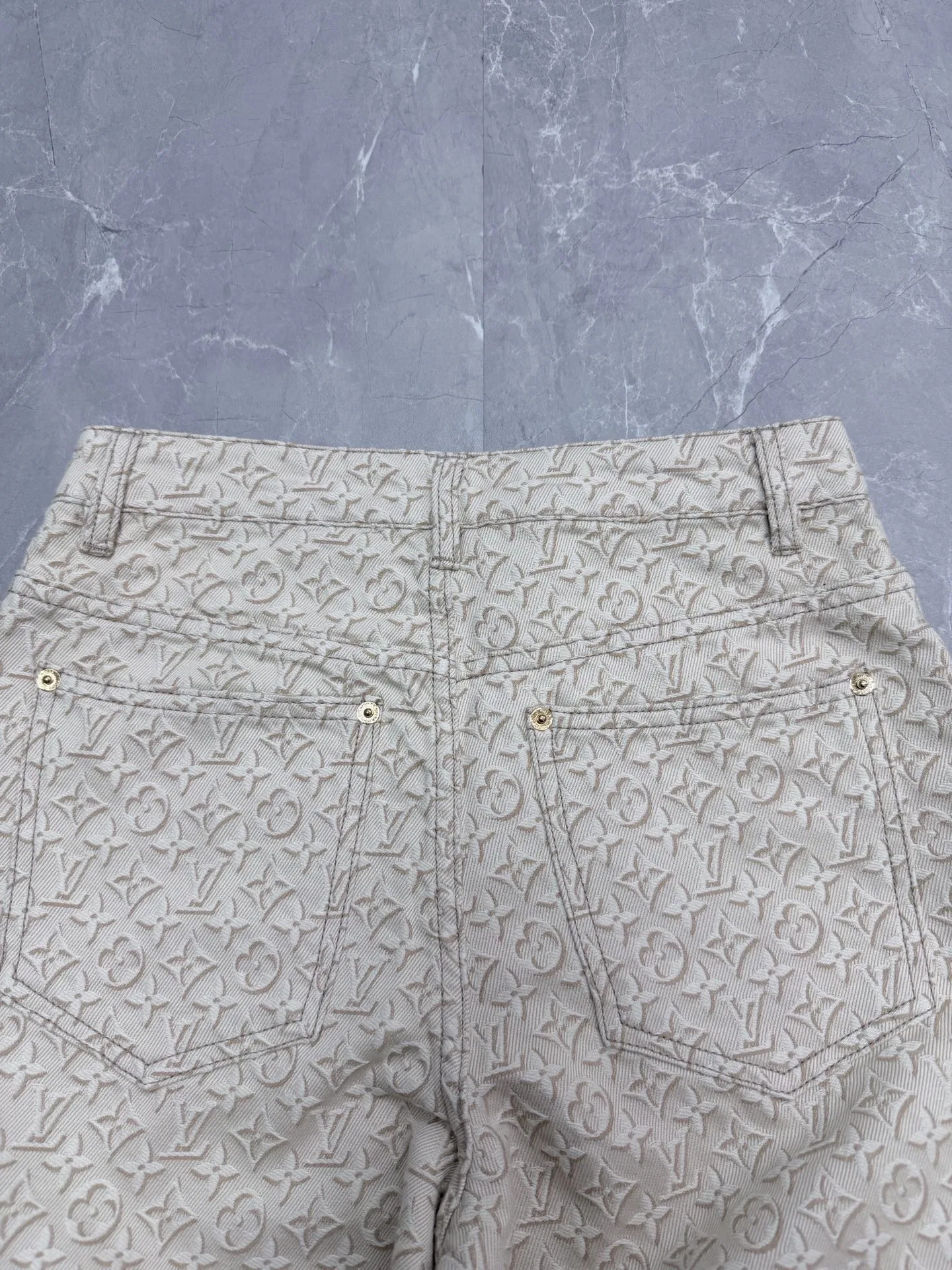 LV 27FW QBTUMXL 002 데님팬츠 7