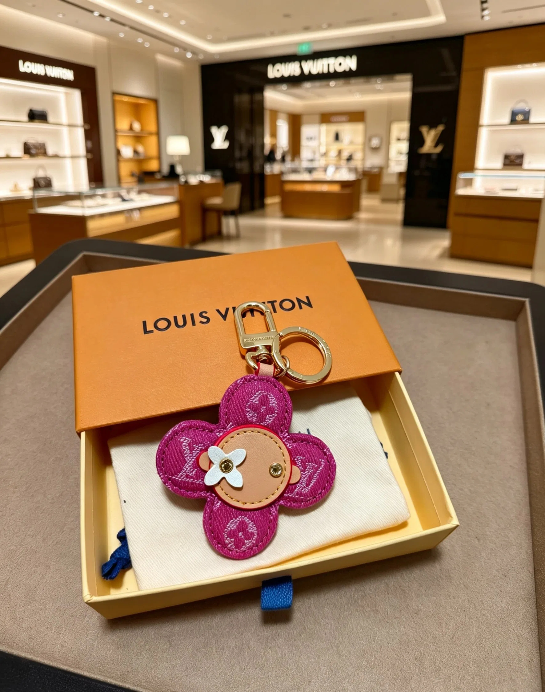 LV 27FW QCBNDNQ 001 키링 19