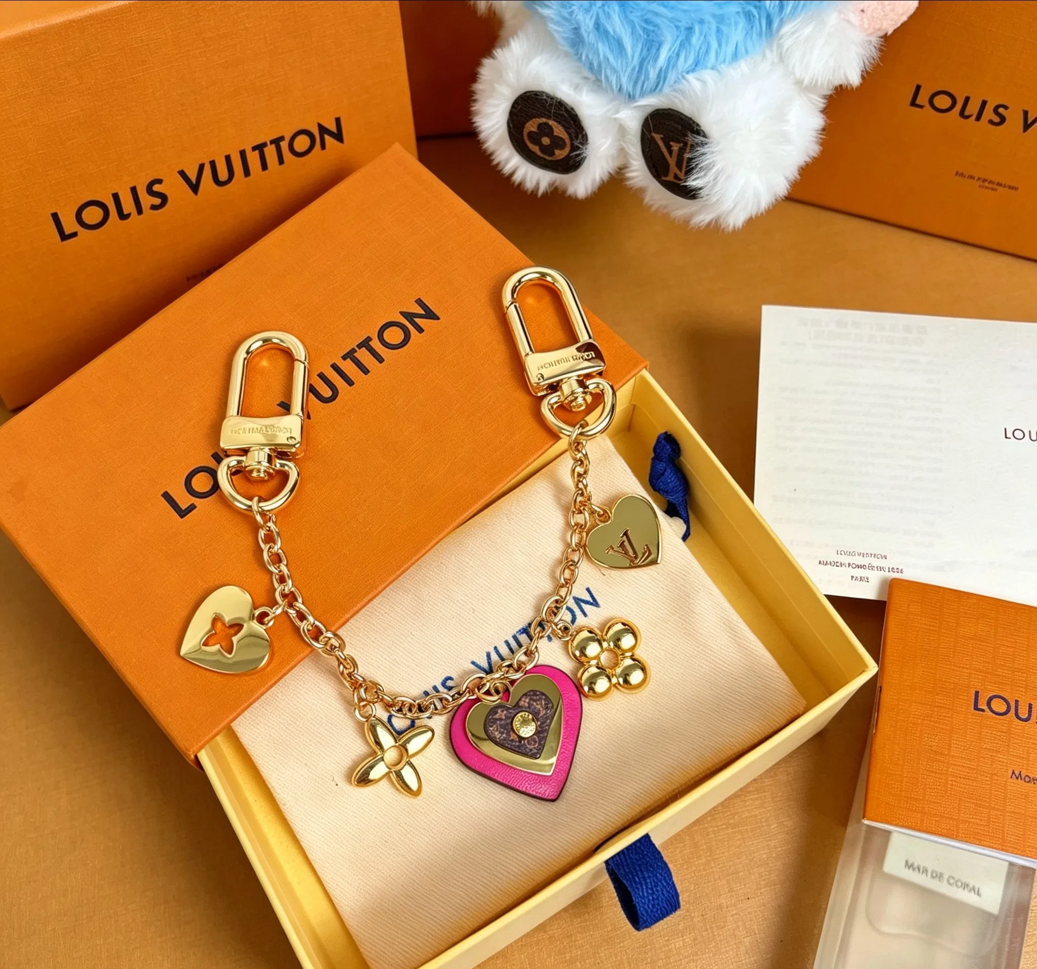 LV 27FW QCBNDNQ 009 키링 9