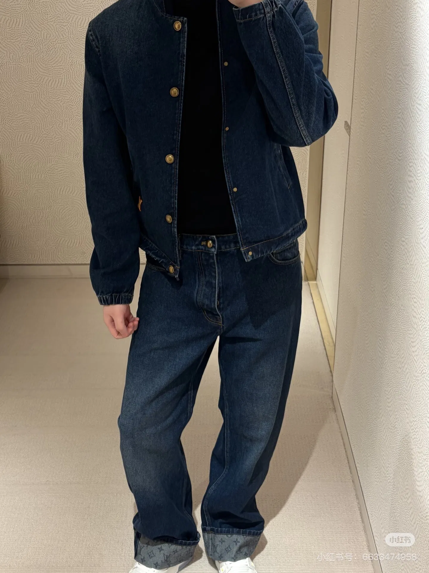 LV 27FW QCYEEAU 006 데님팬츠 8