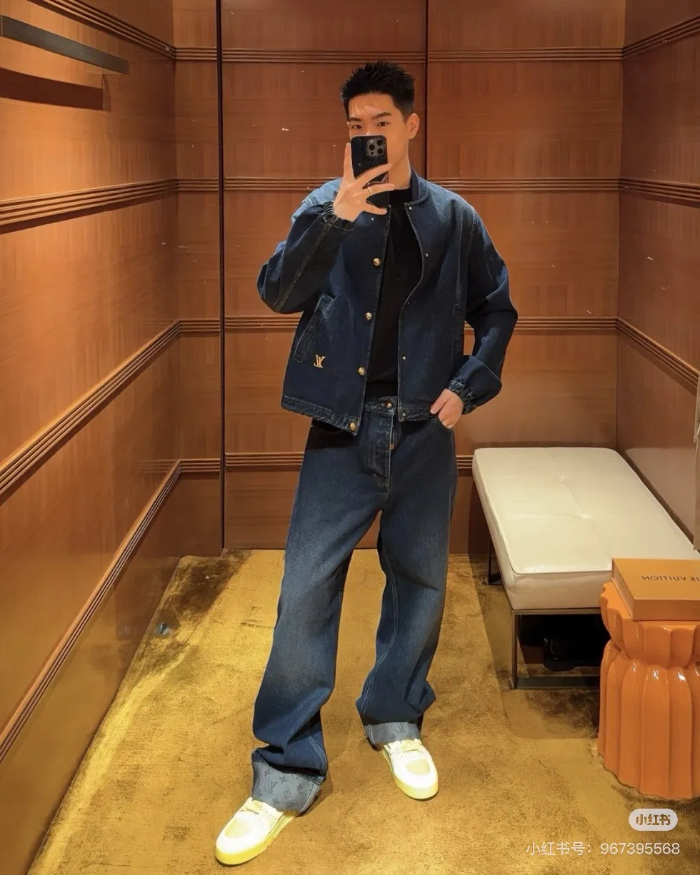 LV 27FW QCYEEAU 006 데님팬츠 11