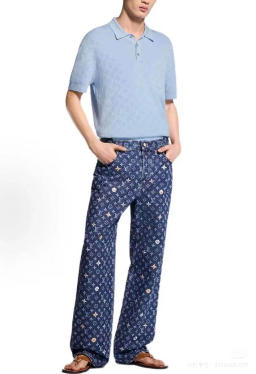 LV 27FW QCYEEAU 007 데님팬츠 10