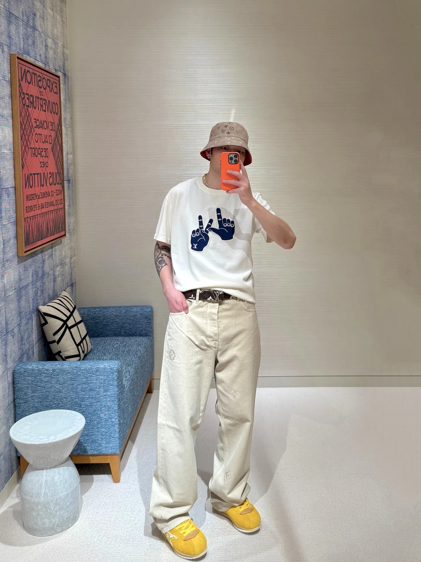 LV 27FW QCYEEAU 015 데님팬츠 12