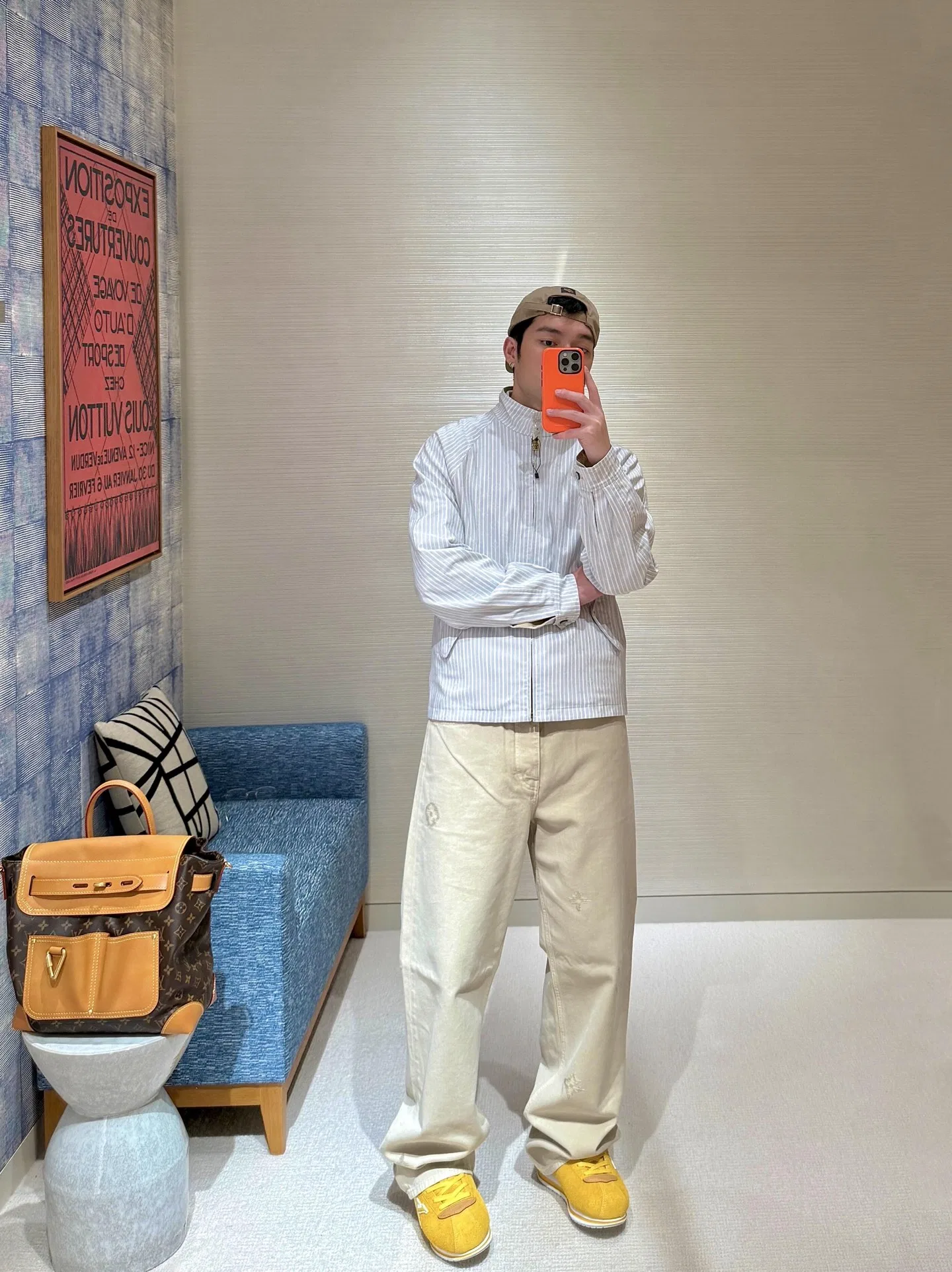 LV 27FW QCYEEAU 015 데님팬츠 14