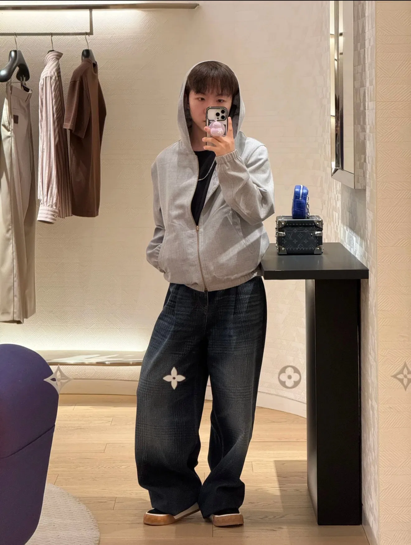 LV 27FW QCYEEAU 023 데님숏츠 14