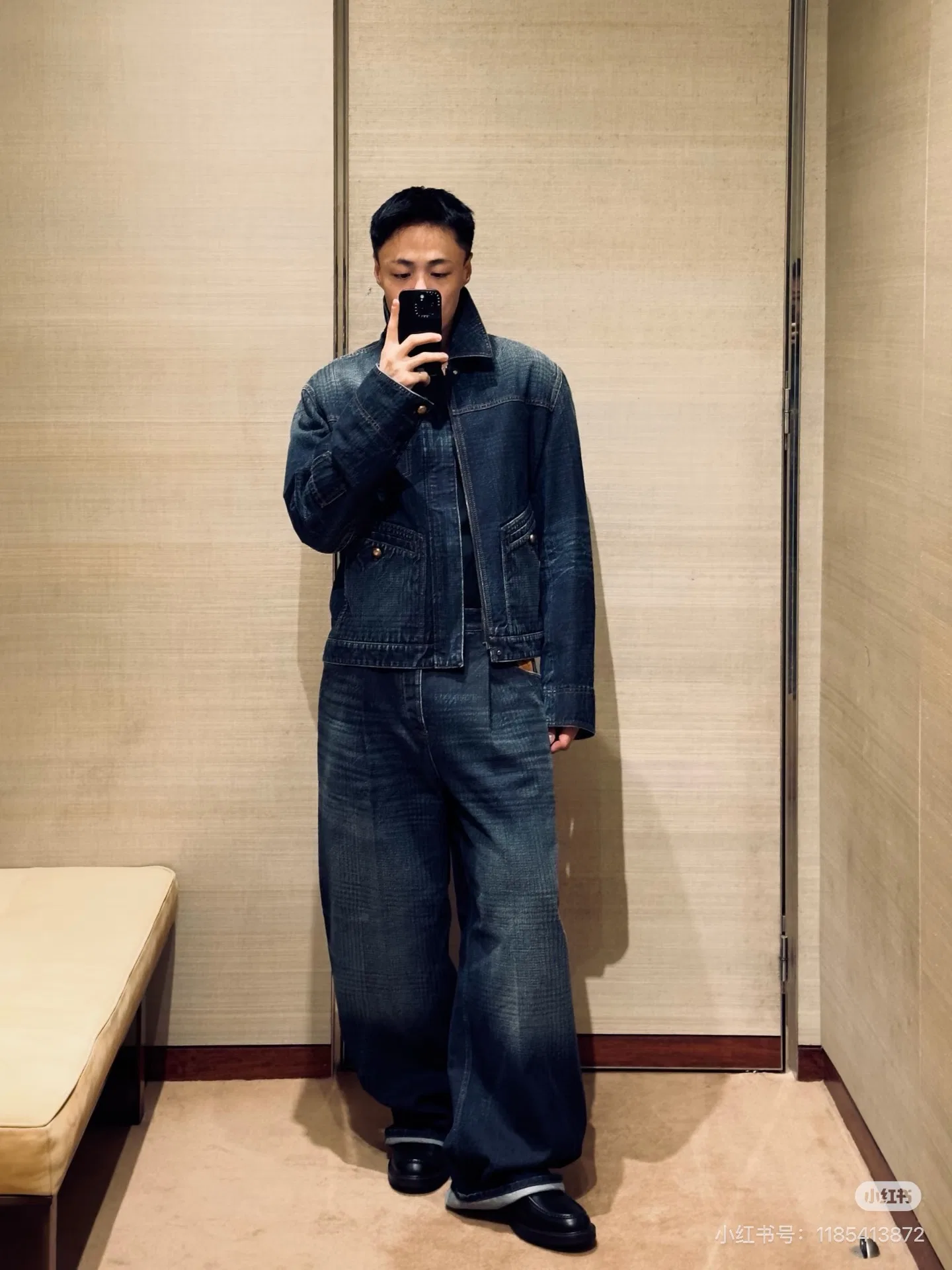 LV 27FW QCYEEAU 023 데님숏츠 18