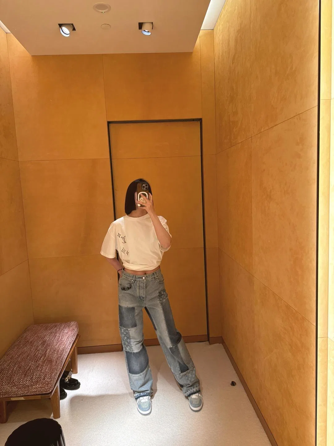 LV 27FW QCYEEAU 037 데님팬츠 14