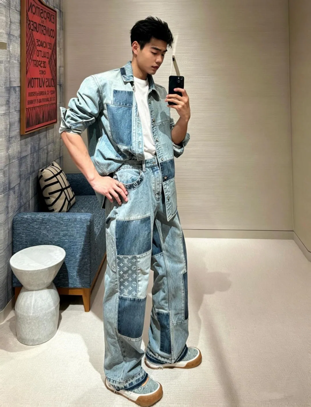 LV 27FW QCYEEAU 037 데님팬츠 16