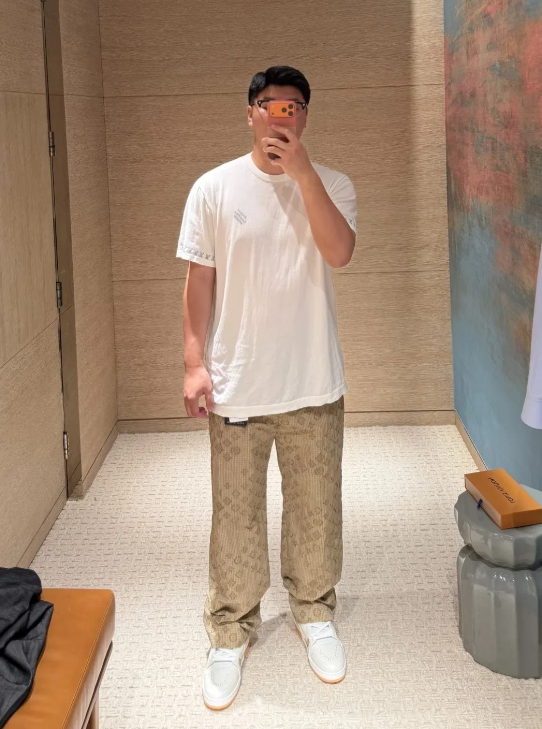 LV 27FW QCYEEAU 040 데님팬츠 8
