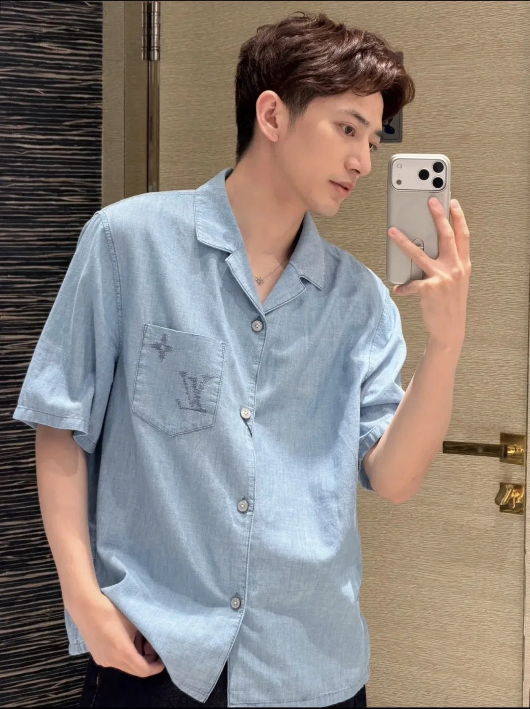 LV 27FW QVUSQNN 115 반팔셔츠 9