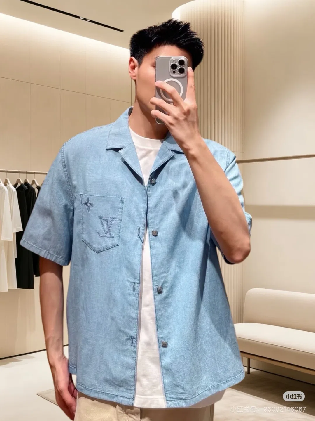 LV 27FW QVUSQNN 115 반팔셔츠 14