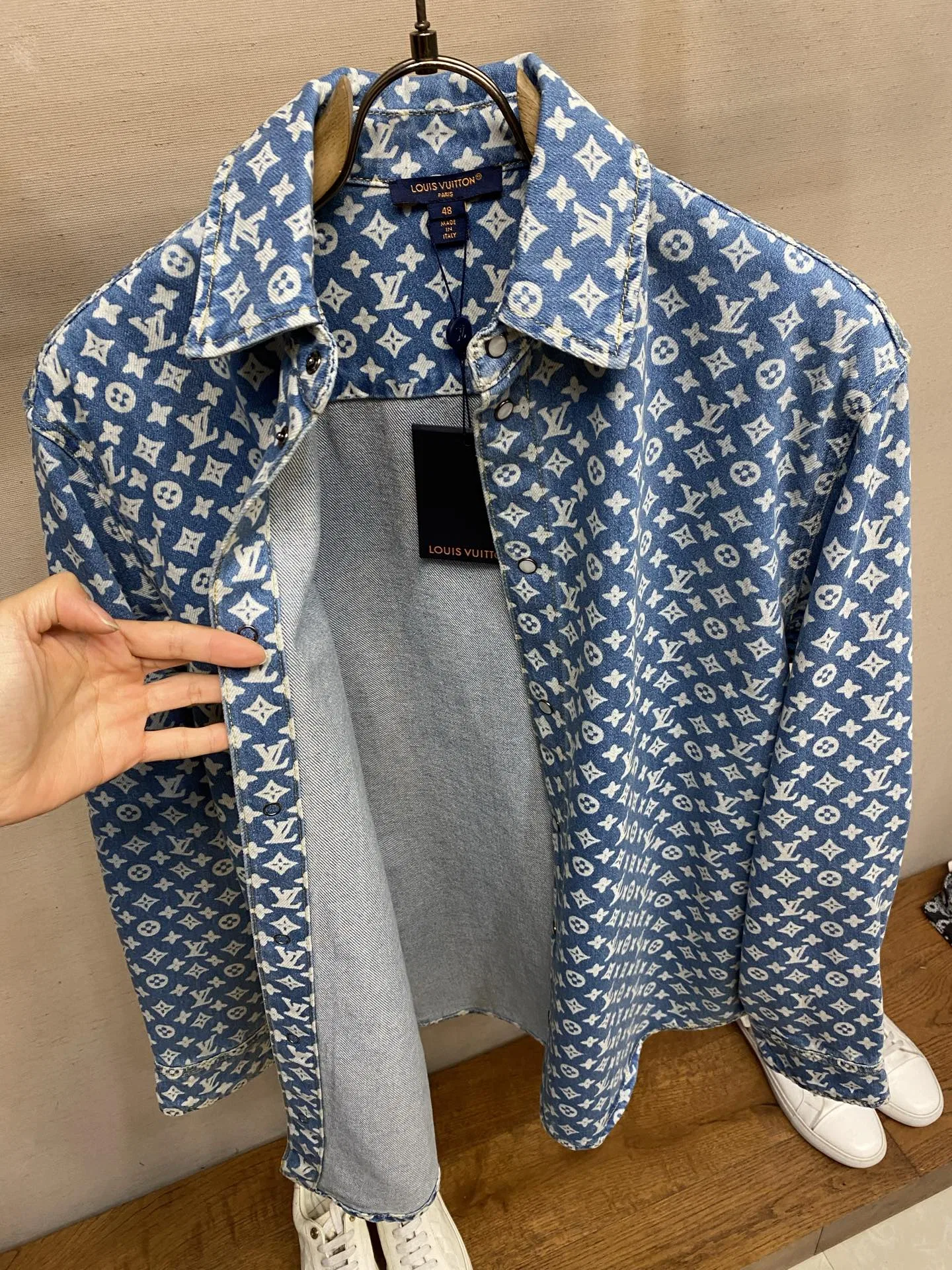 LV 27FW QVUSQNN 176 데님셔츠 8