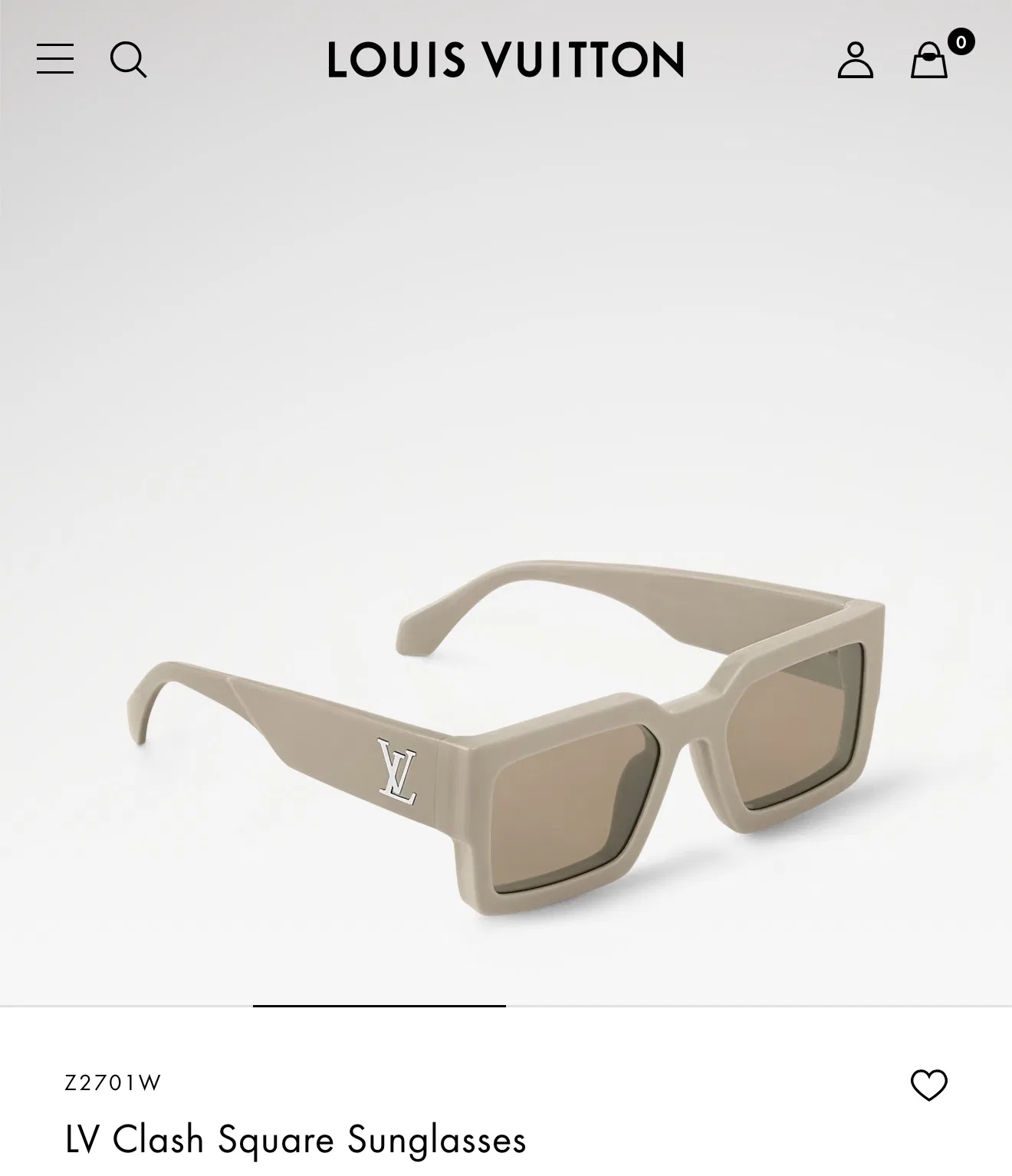 LV 27FW QVUSQNN 190 선글라스 36