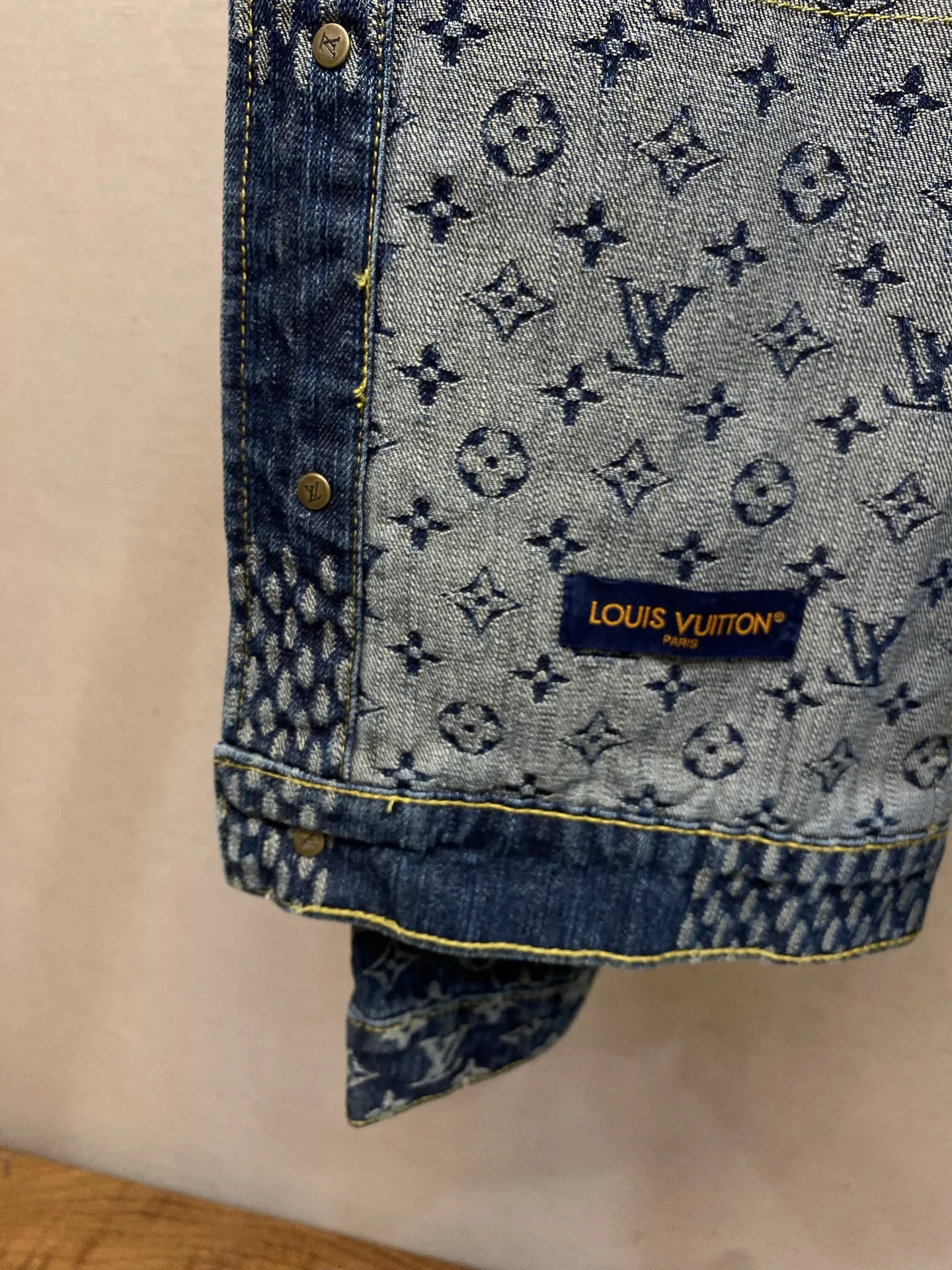 LV 27FW QVUSQNN 197 데님자켓 27