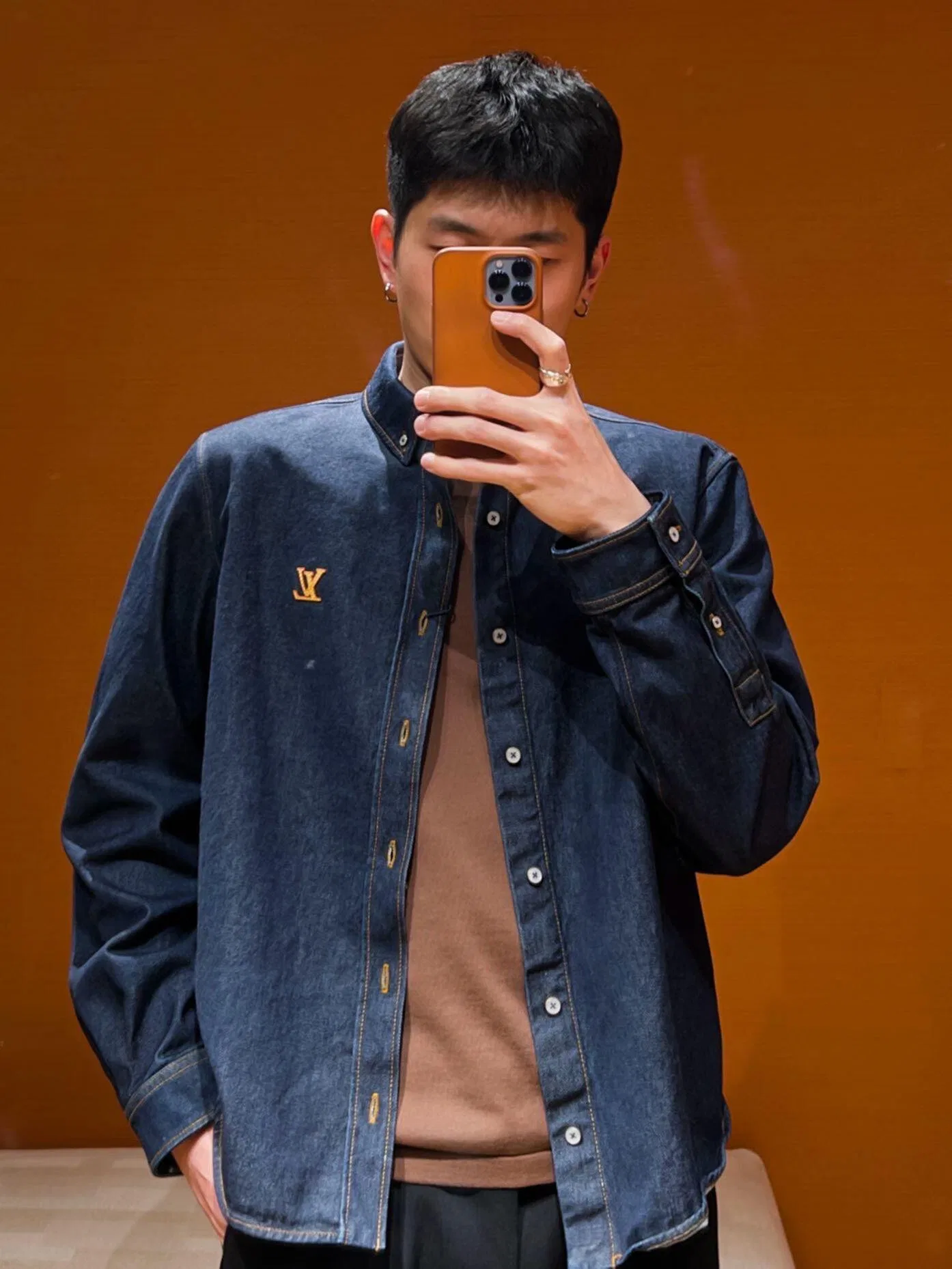 LV 27FW QVUSQNN 200 데님셔츠 10