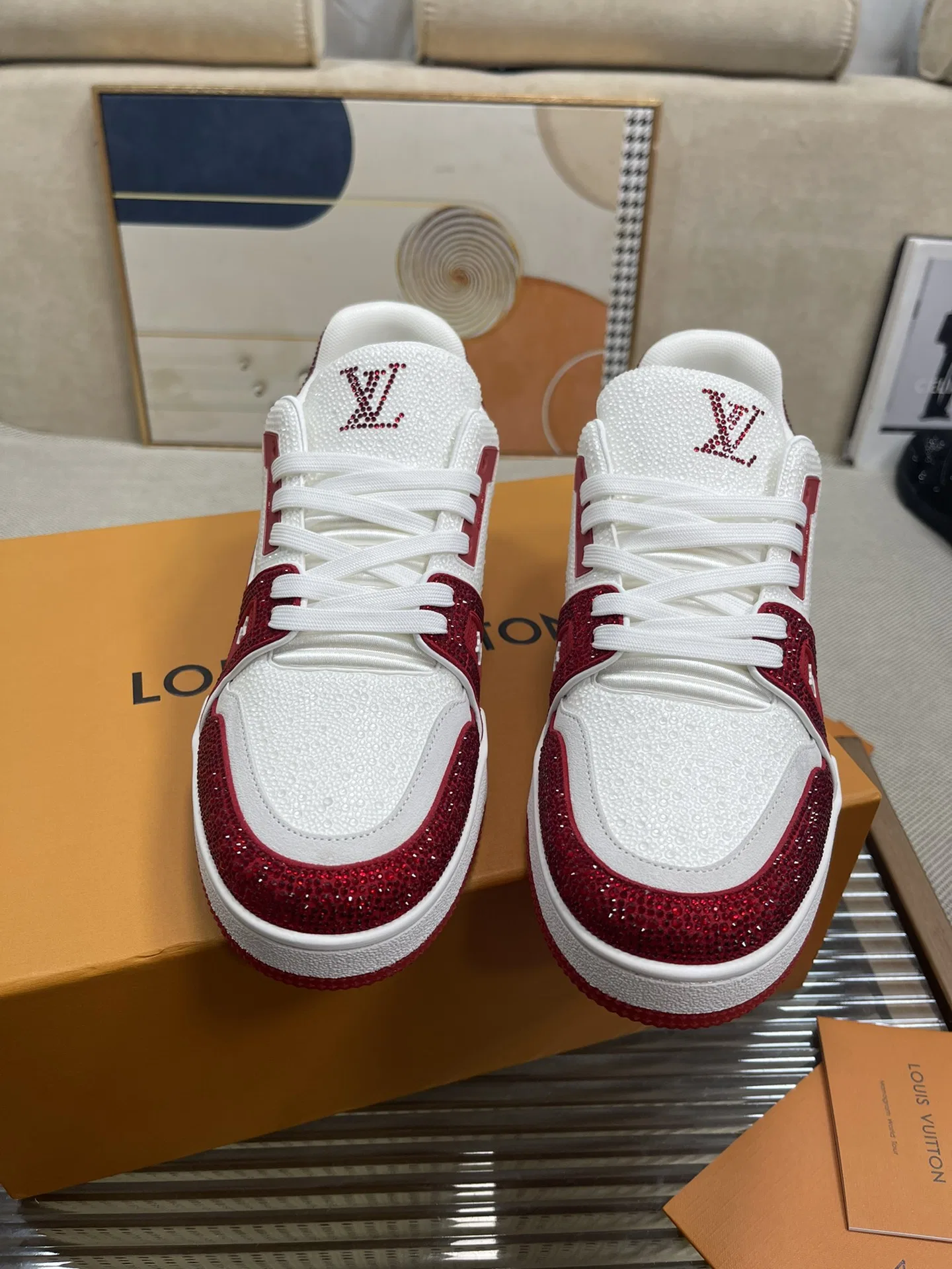 LV 27FW QVUSQNN 228 스니커즈 41