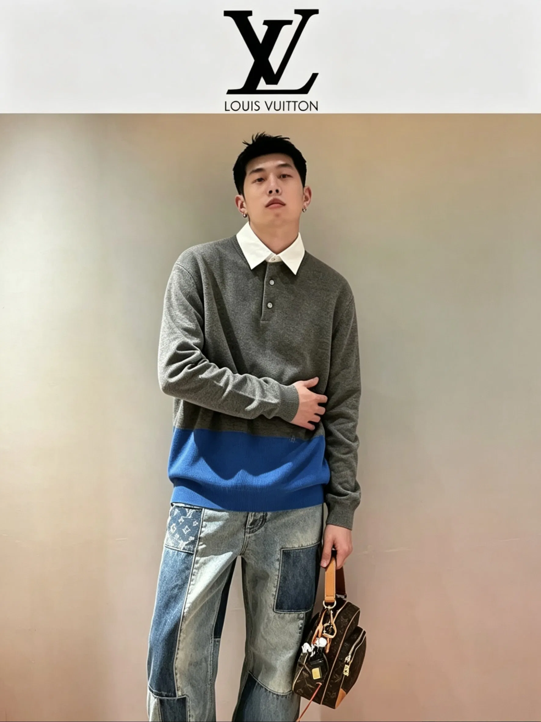 LV 27FW QVUSQNN 234 폴로긴팔티셔츠 9