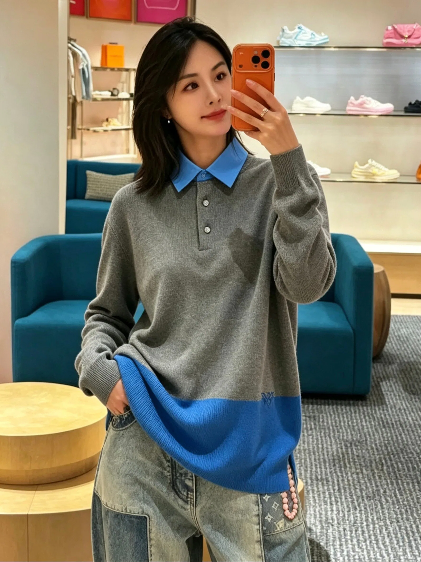 LV 27FW QVUSQNN 234 폴로긴팔티셔츠 10