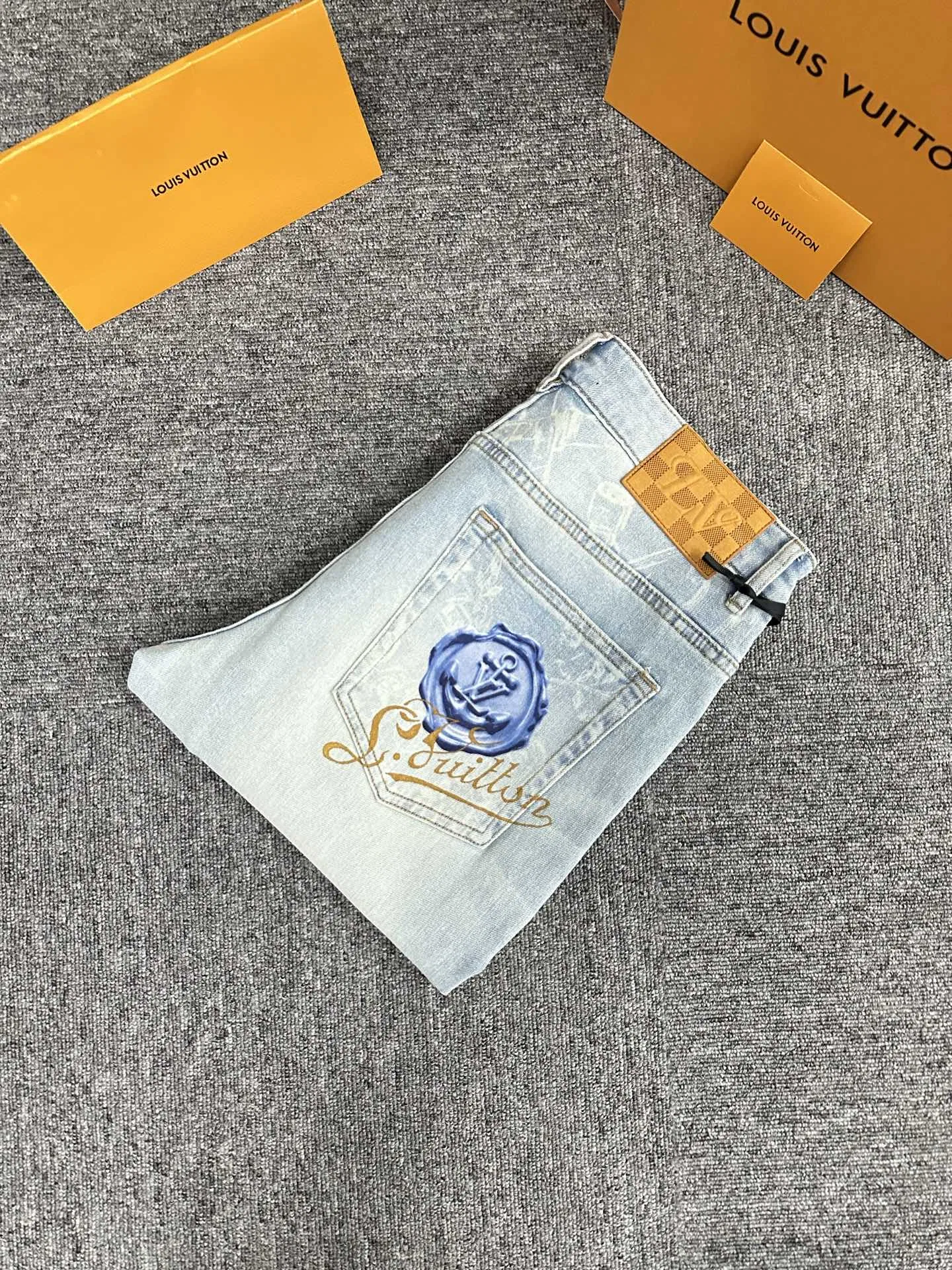 LV 27FW WBOJRAP 003 데님팬츠 8