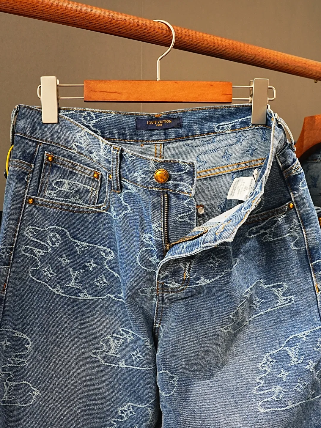 LV 27FW WBOJRAP 010 데님팬츠 8