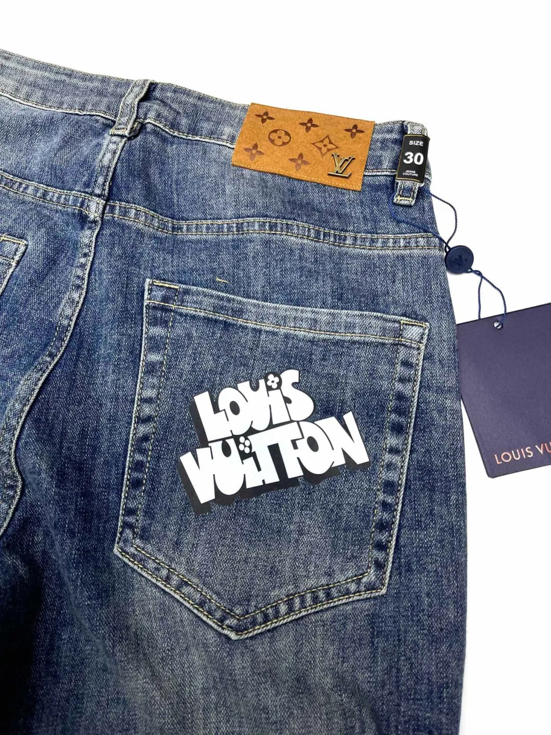 LV 27FW WBOJRAP 014 데님팬츠 8