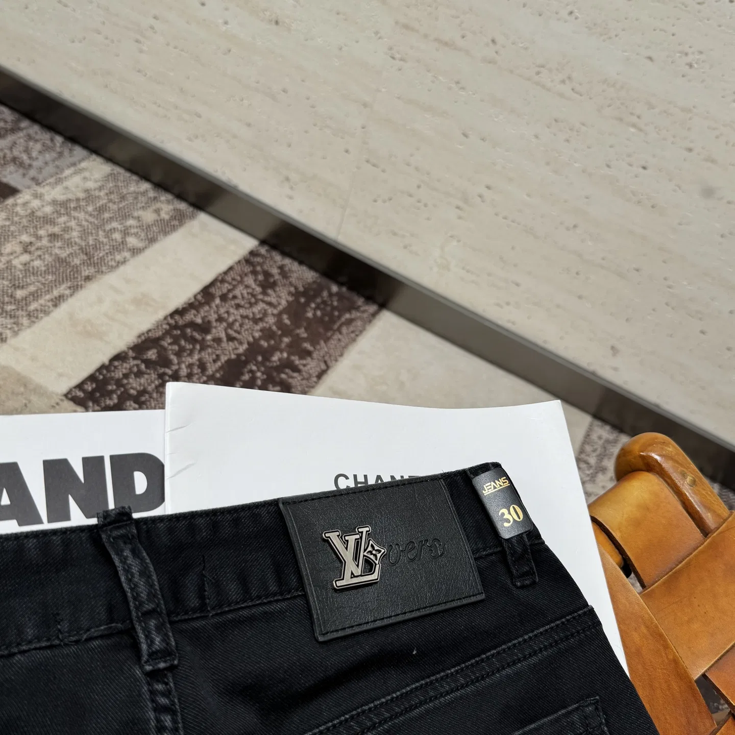 LV 27FW WBOJRAP 019 데님팬츠 8