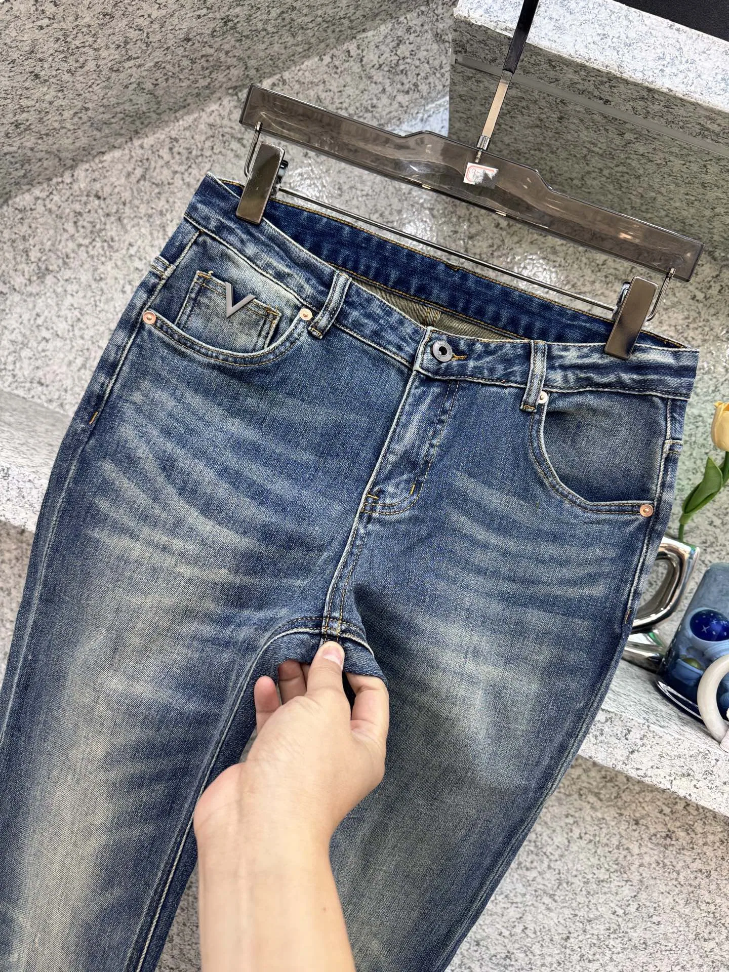 LV 27FW WBOJRAP 021 데님팬츠 8