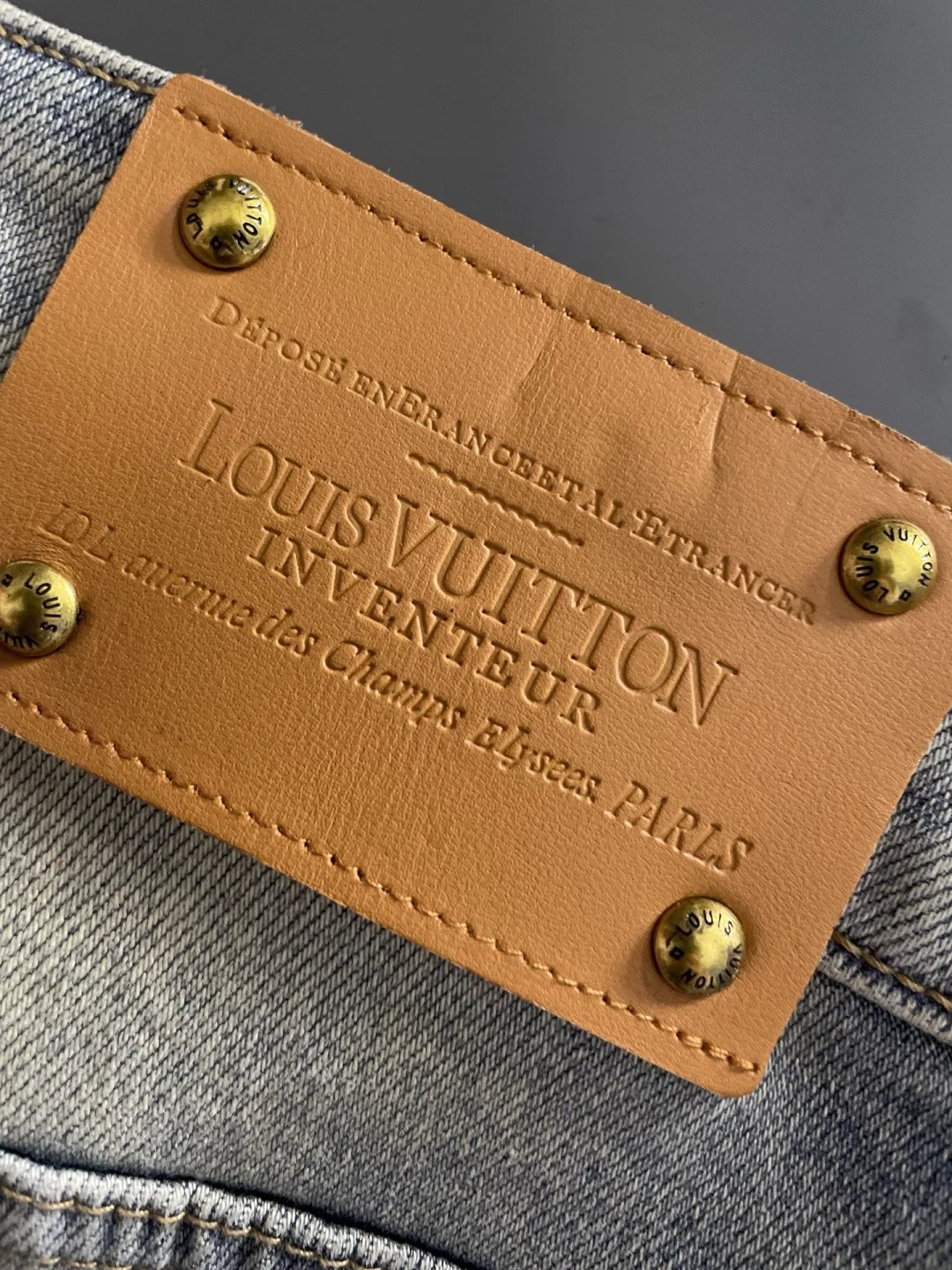 LV 27FW WBOJRAP 030 데님팬츠 7