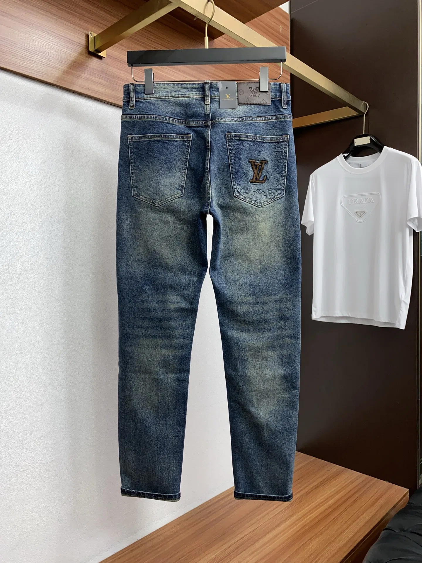 LV 27FW WBOJRAP 033 데님팬츠 7