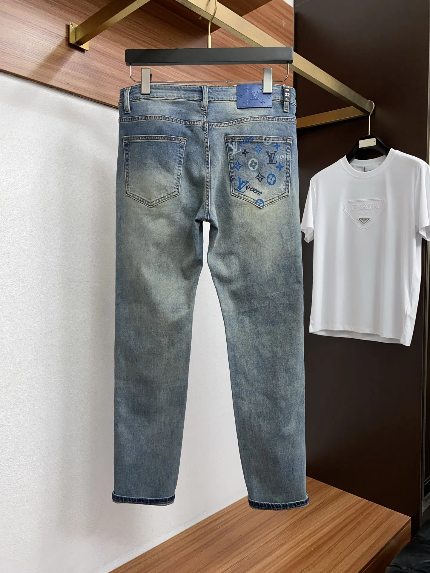 LV 27FW WBOJRAP 061 데님팬츠 7